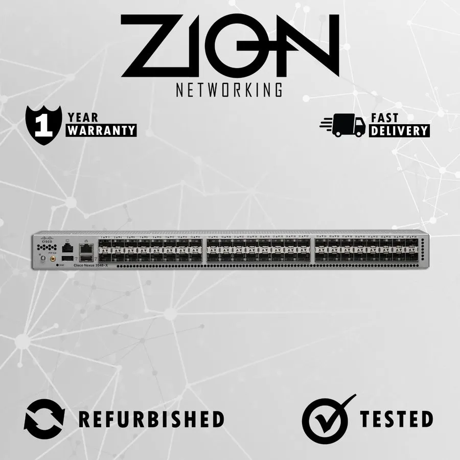 Коммутатор Cisco N3K-C3548P-10GX Nexus 3548-X 48-Port 10GbE SFP+ Core Switch