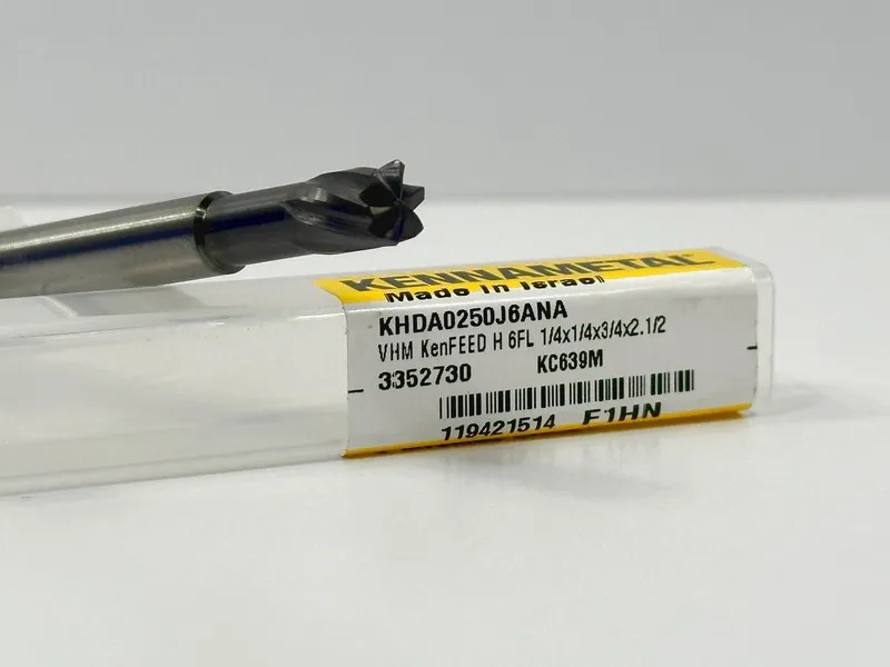 Режущий инструмент KENNAMETAL KHDA0250J6ANA 1/4x1/4x3/4x2-1/2 Carbide End Mill 3