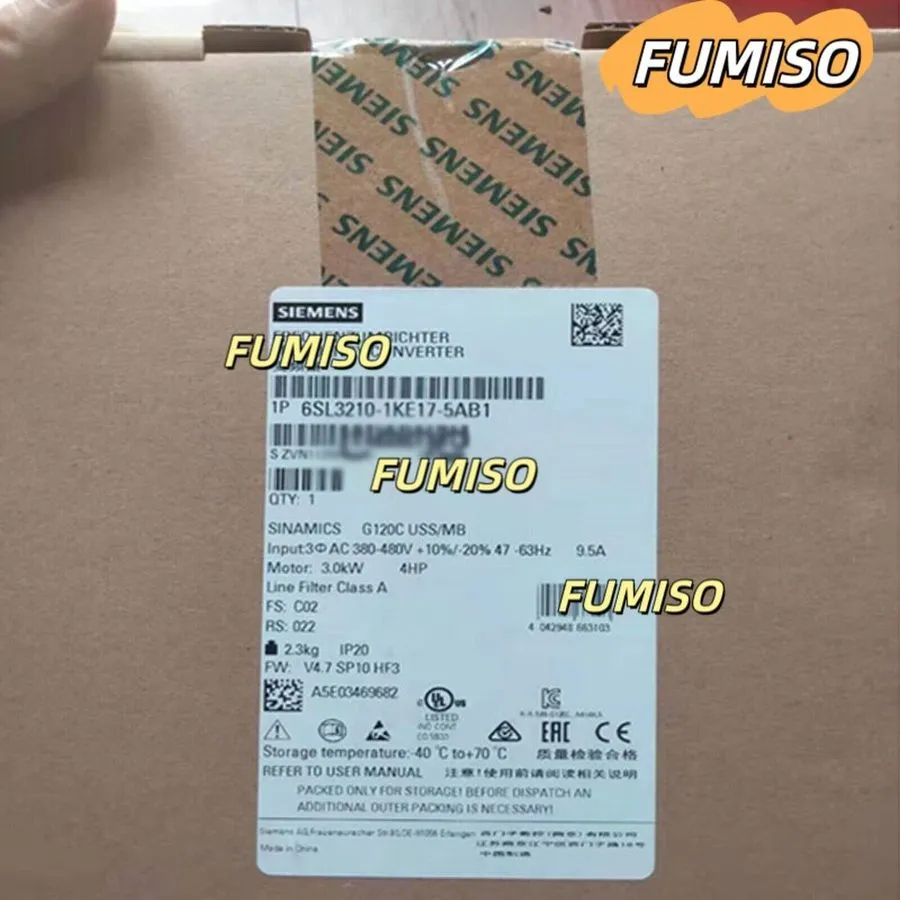 Частотный преобразователь 6SL32101KE175AB1 SIEMENS SINAMICS G120C Rated Power