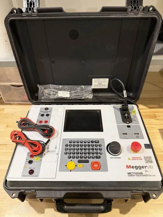 Тестер Megger MCT1600B Current Transformer Test Set