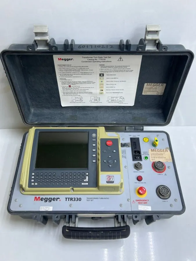 Тестер Megger TTR330 Transformer Turn-Ratio Test Set Cat. No.
