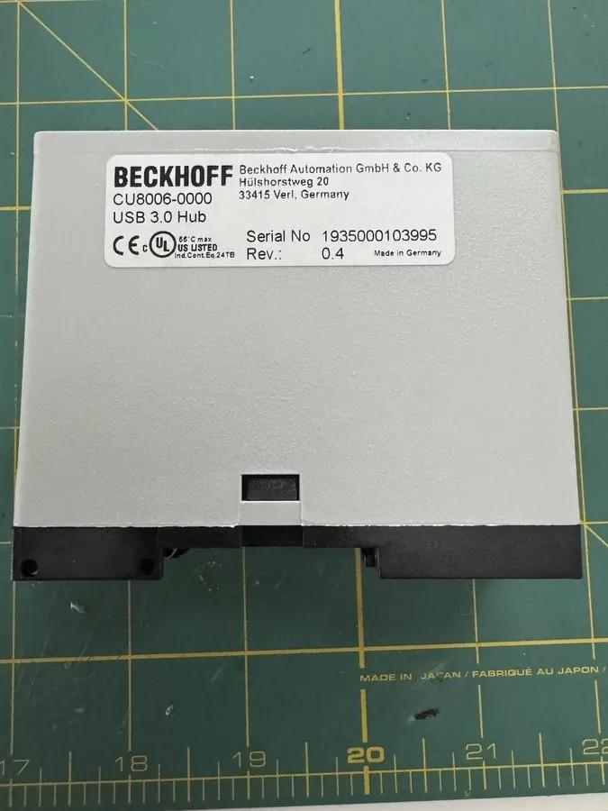 IIoT-устройство Beckhoff CU8006-0000 USB 3.0 Hub — фото лота 1