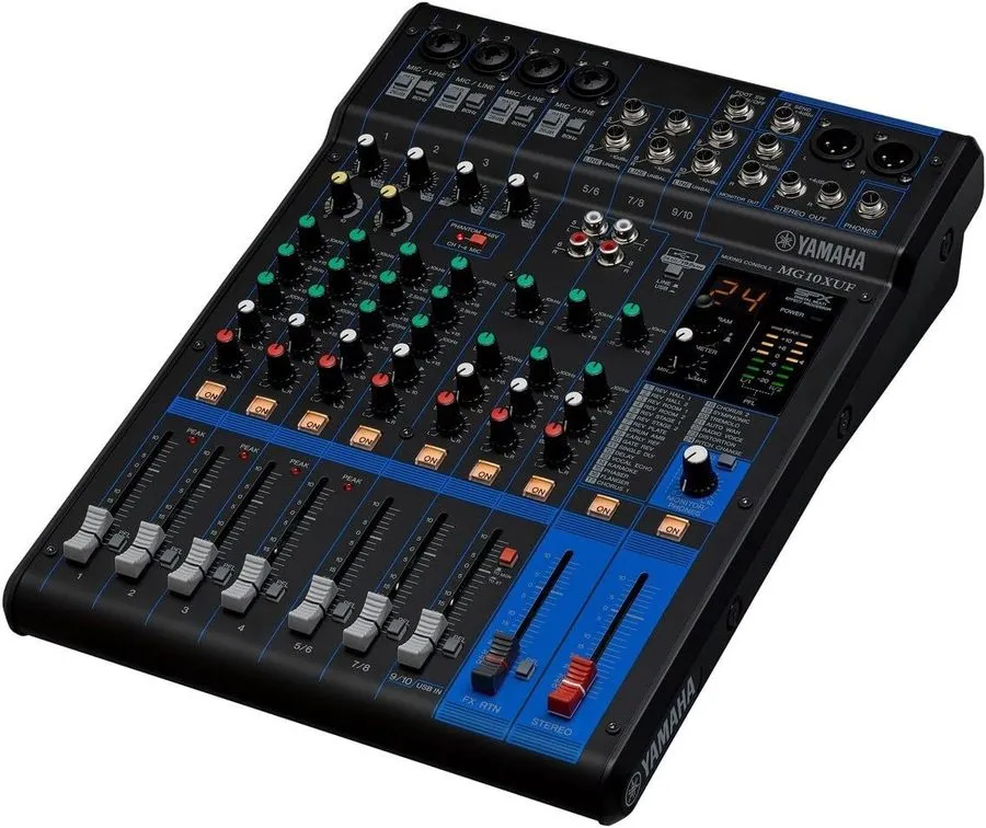 Микшерный пульт YAMAHA Mixing Console MG10XUF Audio interface analog mixer