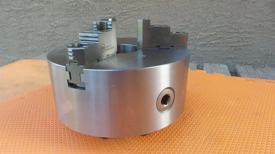 Режущий инструмент Bison 7-803-1036 3 Jaw Lathe Chuck 10in 3245-10" -6 Self Cent — фото лота 2