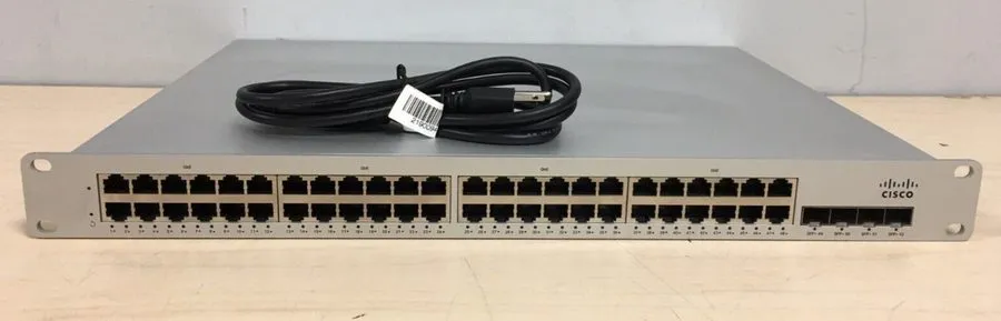 Коммутатор Cisco Meraki MS225-48-HW 48-Port Ethernet Switch *Non-PoE *UNCLAIMED