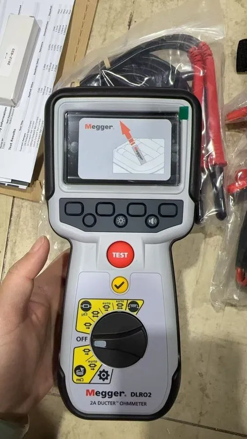 Тестер Megger DLRO2 2A Low Resistance Ohmmeter