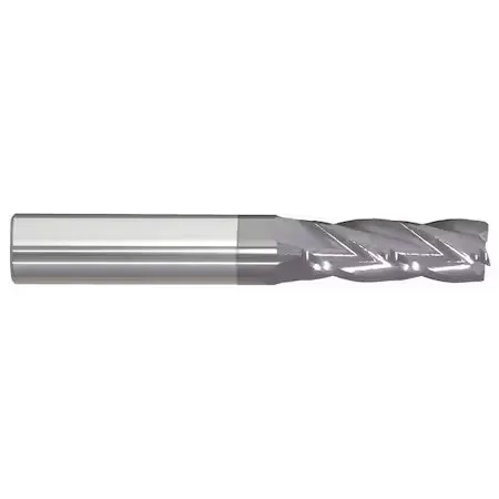 Режущий инструмент Zoro Select 206-001244 Carbide End Mill, 3/4In, 4Fl, Single,