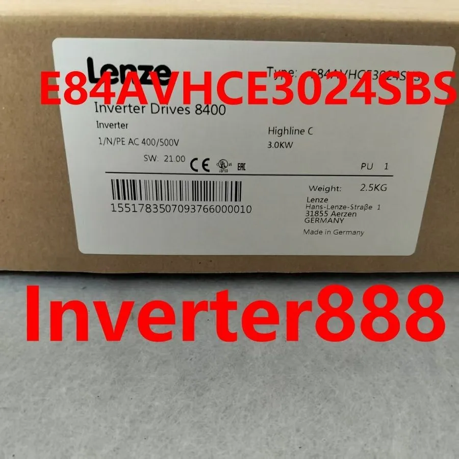 Частотный преобразователь Lenze E84AVHCE3024SBS Industrial Inverter Drive — фото лота 1