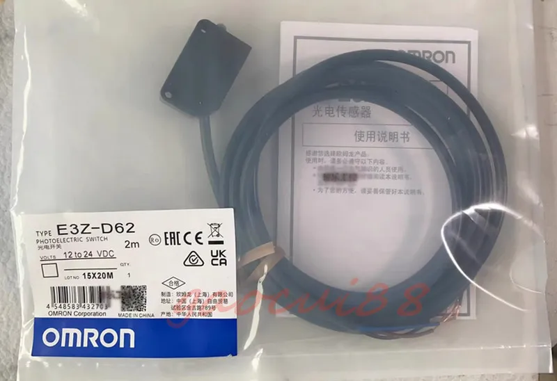 Фотоэлектрический датчик OMRON Photoelectric switch Sensor 12-24VDC E3Z-D62