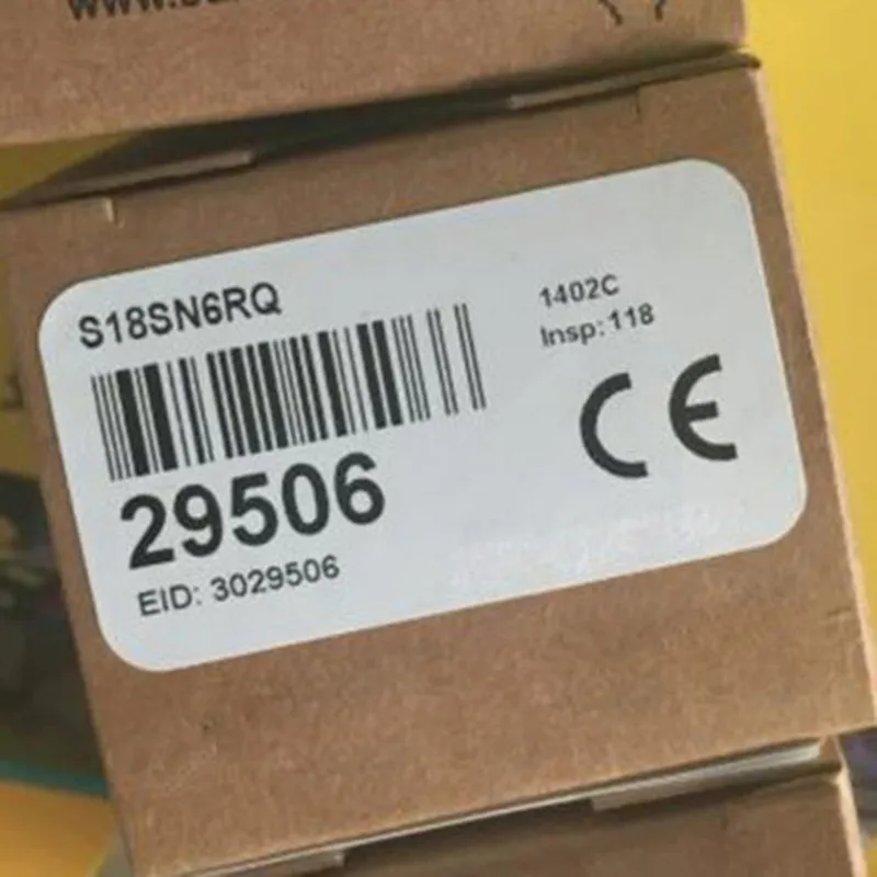 Фотоэлектрический датчик S18SN6RQ Banner Photoelectric Sensor, 10 to 30VDC, NPN,
