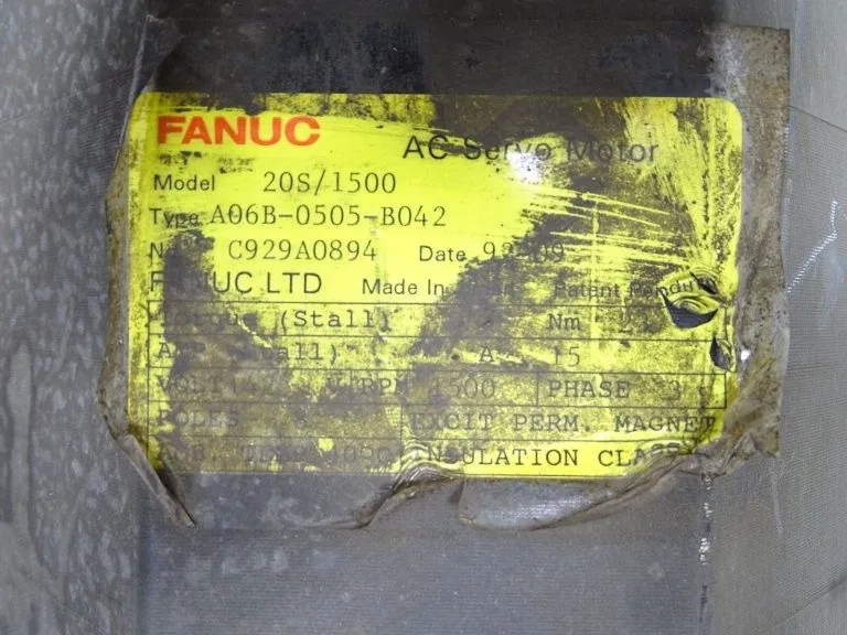 Серводвигатель FANUC A06B-0505-B042 AC SERVO MOTOR