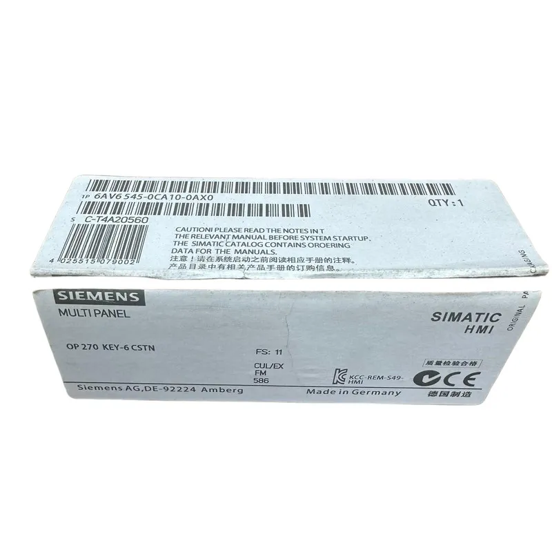 Панель оператора SAV6545-OCA10-0AXO SIMATIC MP 270 Touch Multi Panel HMI UPS — фото лота 1