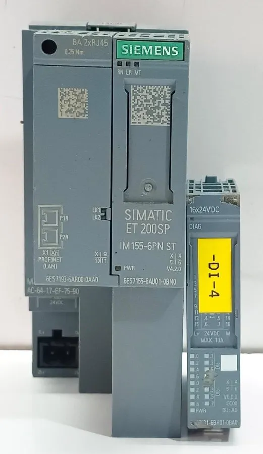 Модуль ввода-вывода 6ES7131-6BH01-0BA0 SIEMENS SIMATIC ET 200SP DI 16x 24V DC ST