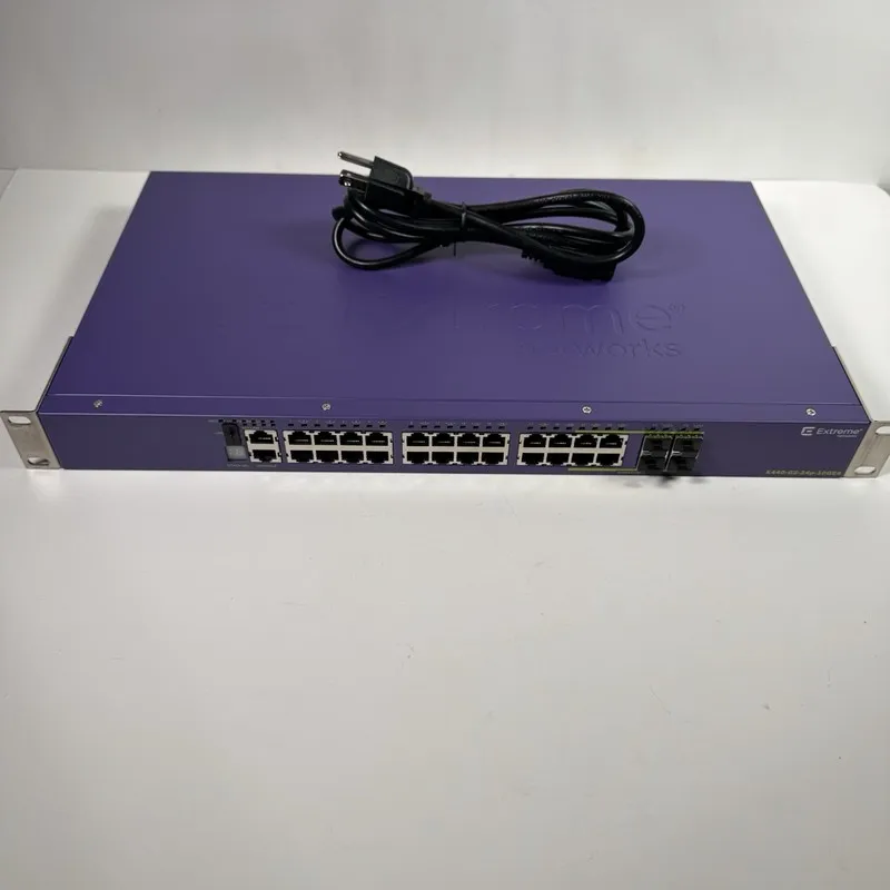 Коммутатор EXTREME NETWORKS X440-G2-24P-10GE4 24-PORT POE SWITCH w /POWER CORD