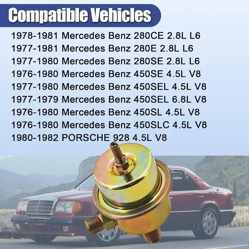 Трубопроводная арматура Fuel Pressure Regulator 0280161007 для Mercedes W123 W11