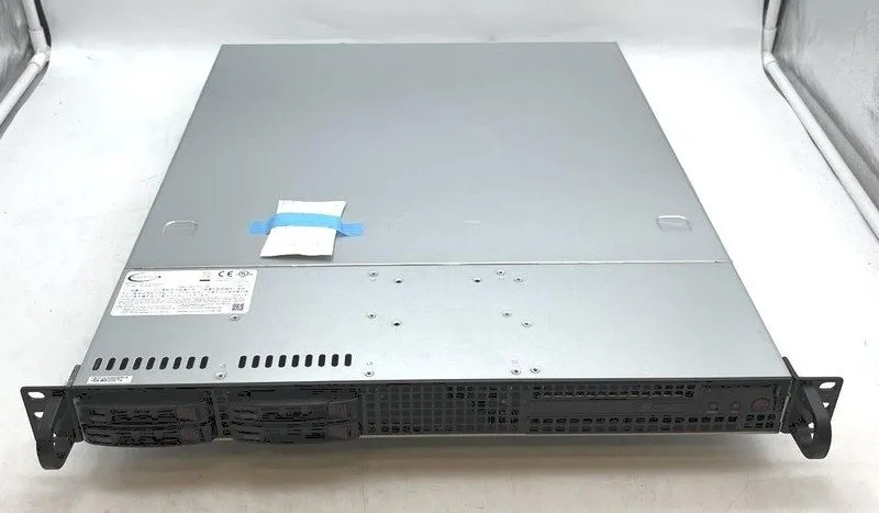 Сервер Supermicro Superserver CSE-111-6 w/ X11SCW-F Xeon E-2176G 16GB 2x 480GB S