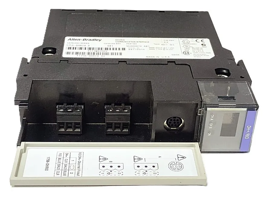 Коммуникационный модуль Allen-Bradley 1756-DHRIO Ser D Rev D01 FW Rev 6.2 PLC Co