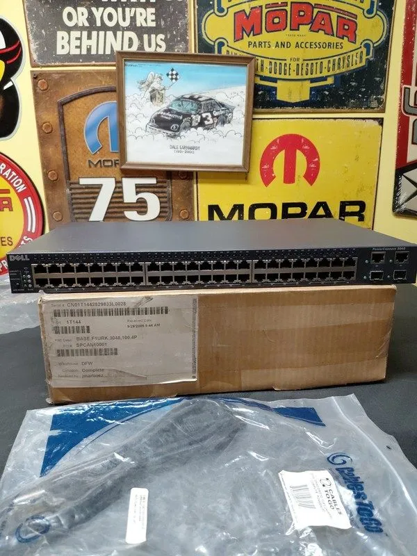Коммутатор Dell PowerConnect 3048 48-Port Fast 10/100 Ethernet Managed Switch