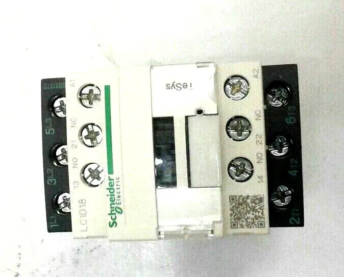Контактор Schneider Electric TeSys Control IEC Contactor LC1D18B7 24V AC 18A 3-P