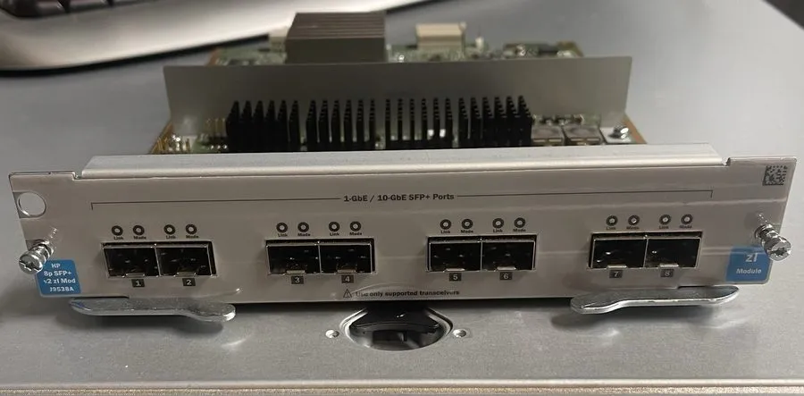Трансивер J9538A HP HPE ARUBA 8Port 10GbE SFP v2 zl G2U — фото лота 2
