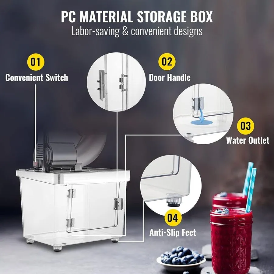 Оборудование для общепита Commercial Ice Crusher 661LBS/H, 350W Electric Snow Co — фото лота 2