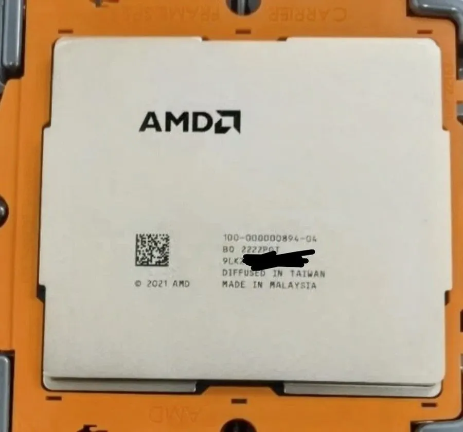 Модуль памяти AMD EPYC Genoa 9654 QS CPU processor 96 core 2.15-3.50 GHz 384MB D — фото лота 1