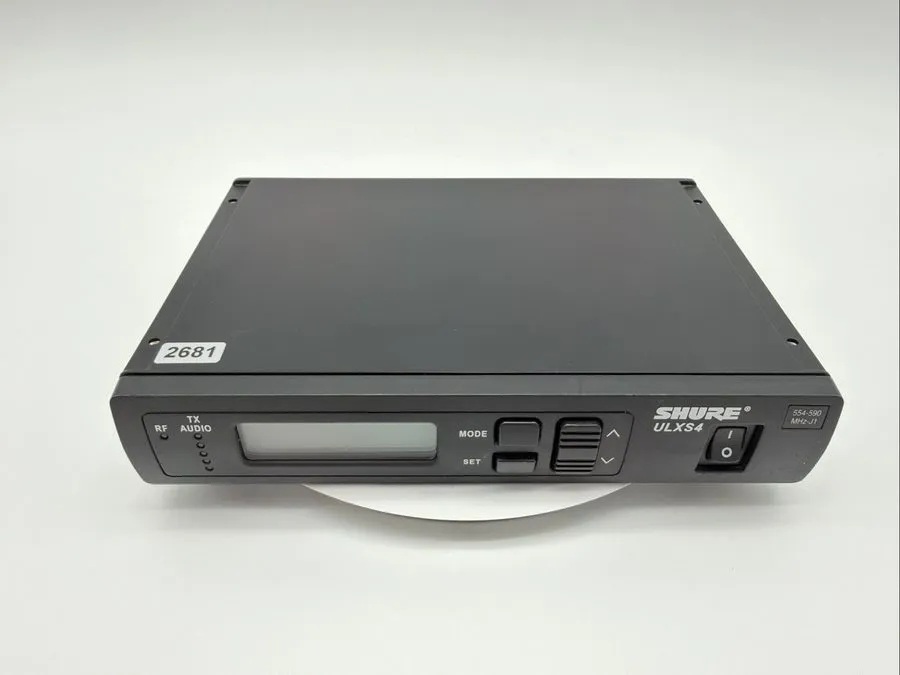 Радиосистема Shure ULXS4-J1 Wireless Microphone Receiver 554-590MHz w/ Antennas