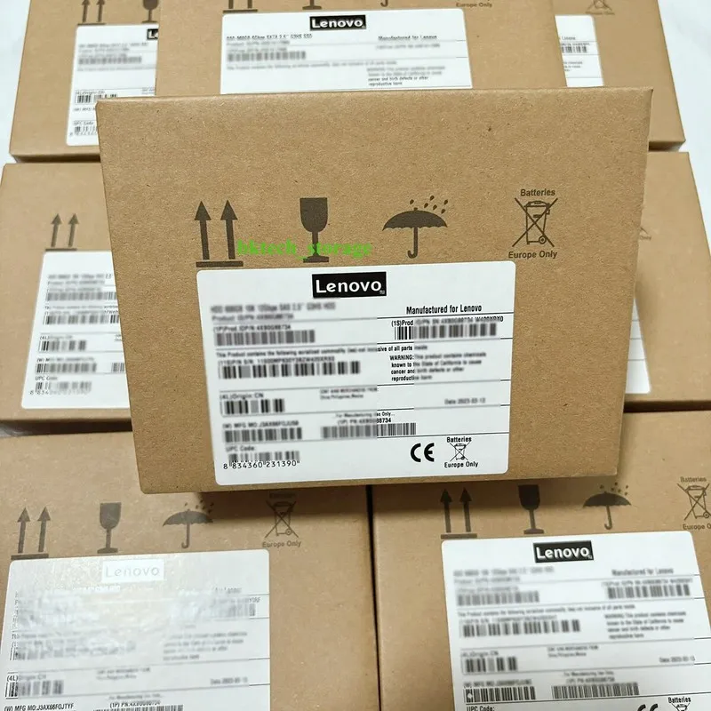 Сервер Lenovo 480GB ThinkSystem 03LE247 4XB7A87524 2.5'' Intensive SATA 6Gb HS S — фото лота 1