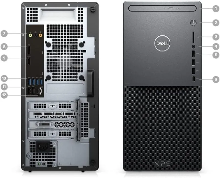 SSD-накопитель Dell XPS 8940 i9-11900F/K 1TB SSD 4TB 32GB RTX 4060 Ti 4070 Ti Wi — фото лота 1