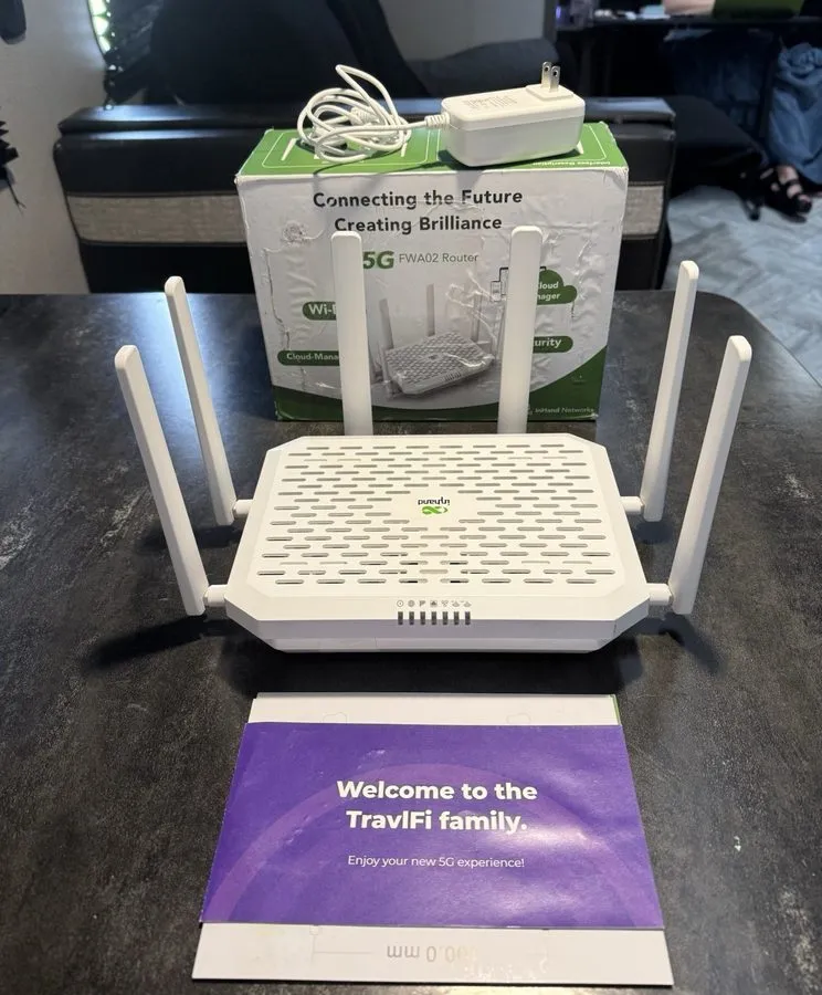 Маршрутизатор InHand 5G Router FWA AX3600 Cellular Router Wi-Fi 6 Router Hotspot