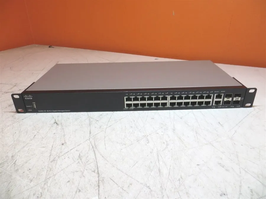 Коммутатор Cisco SG350-28 28-Port Gigabit Managed Switch, Non-PoE ( )