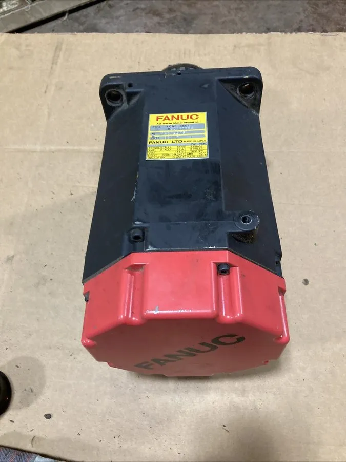 Серводвигатель Fanuc A06B-0501-B001 AC Servo Motor 2000 RPM 90 Day