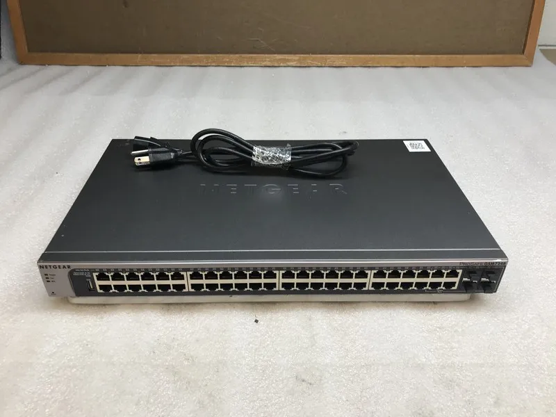 Коммутатор NETGEAR ProSafe GSM7248 48-Port Gigabit Managed Rackmount Switch SFP — фото лота 1