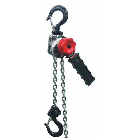 Таль Dayton 425Z65 Lever Chain Hoist, 550 Lb Load Capacity, 10 Ft Hoist Lift, 13 — фото лота 1
