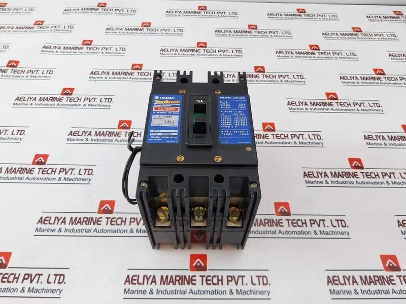Автоматический выключатель TERASAKI TL-100F Tembreak Circuit Breaker 3 Pole AC69 — фото лота 2