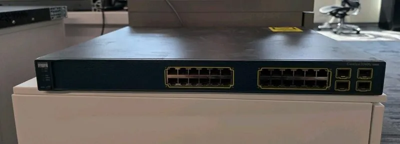 Коммутатор Cisco Catalyst 3560 Series 24 Port Gigabit Switch WS-C3560G-24TS-S