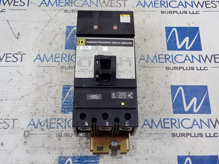 Автоматический выключатель Square D KA36225 I-Line Circuit Breaker 225 AMP 600 V