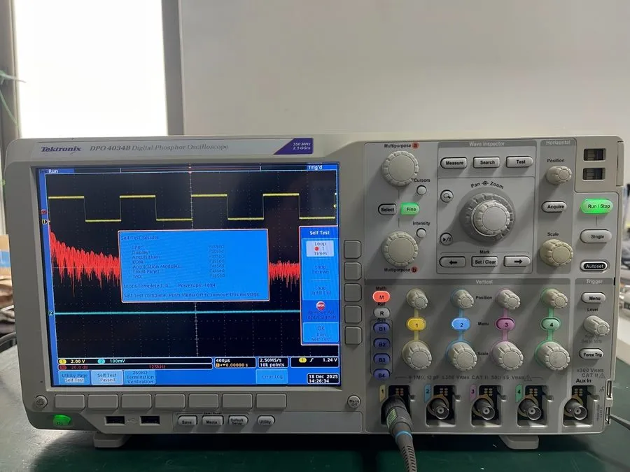 Осциллограф Tektronix DPO4034B Digital Phosphor Oscilloscope 350MHz, 4Ch, 2.5GS/