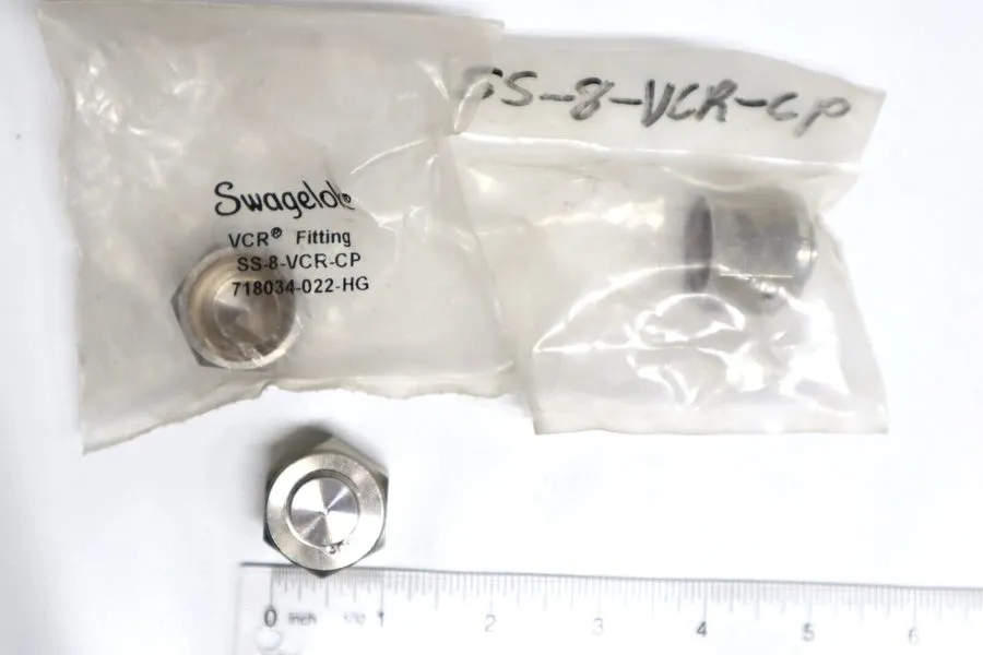 Фитинг Swagelok SS-8-VCR-CP 316 Stainless Steel VCR Face Seal Fitting FNSP