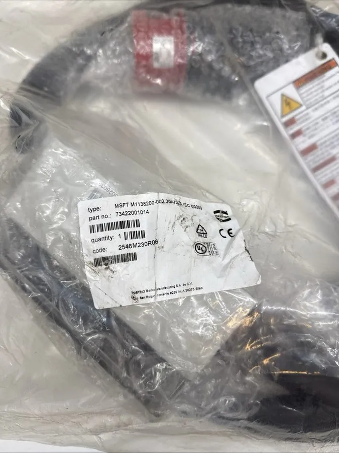 Разъём HARTING/ HAN-ECO M1138200-002 CONNECTOR CABLE ASSEMBLY W/ 30A BREAKERS