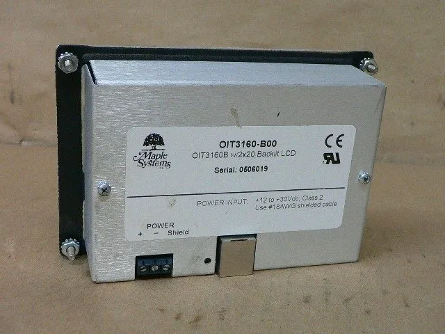 Панель оператора Maple Systems Oit3160-B00 Hmi Keypad Operator Panel Human Machi