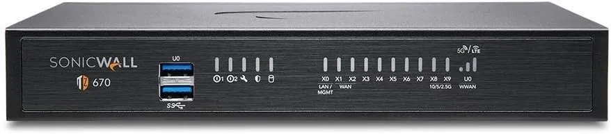 Межсетевой экран 02-SSC-5659 SONICWALL TZ670 SECURE UPGRADE PLUS ESSENTIAL EDITI
