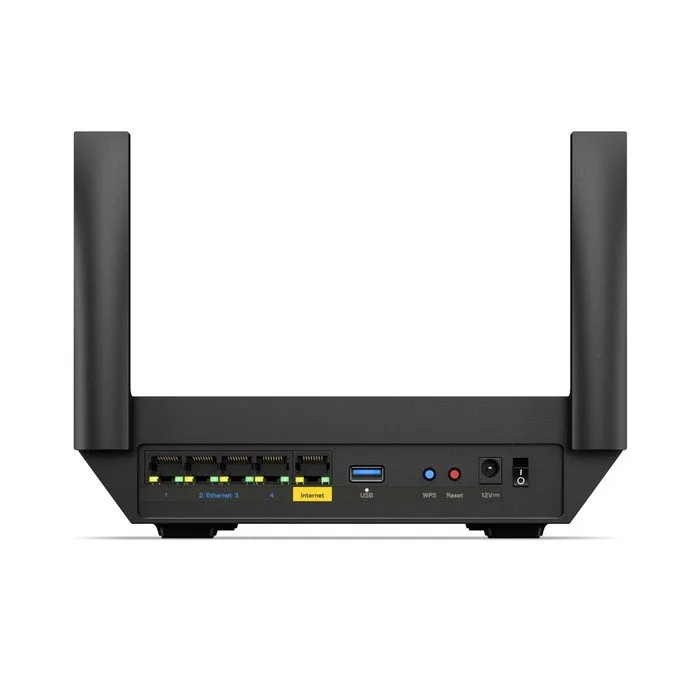 Маршрутизатор Linksys MR7350 WiFi 6 AX1800 Dual-Band Mesh Router, Black, 4-Port