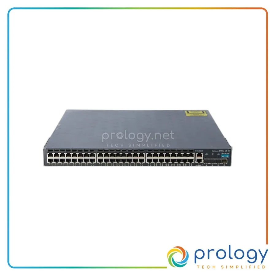Коммутатор Cisco WS-C2948G-GE-TX switch 48 Ports 10/100/1000 & 4 SFP w/ Racks 6M