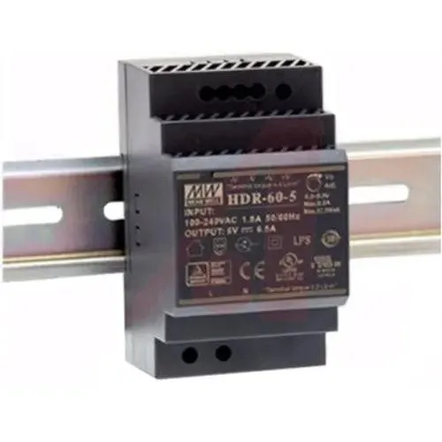 Блок питания Mean Well HDR-15-5 12W 5V 2,4A DIN RAIL power supply DIN-RAIL