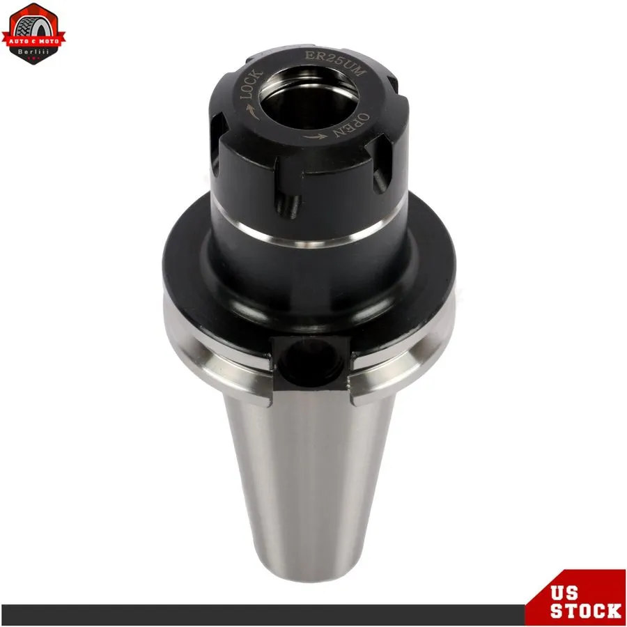 Режущий инструмент W. 2.76" Long Gage Length CAT40-ER25 Collet Chucks Tool Holde — фото лота 2