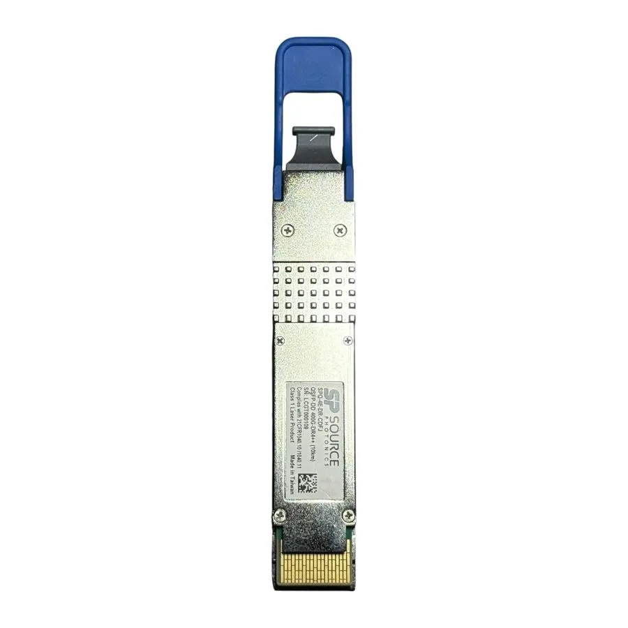 Трансивер Source Photonics SPQ-4E-DR-CDFJ QSFP-DD 400G-DR4++ (10km) Transceiver  — фото лота 1