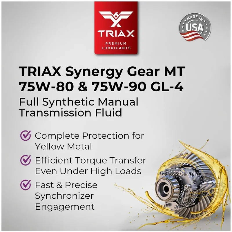 Сервер Triax Synergy Gear Max 75W-90 GL-5 Limited Slip Ultra Long Drain (5 Gallo — фото лота 2
