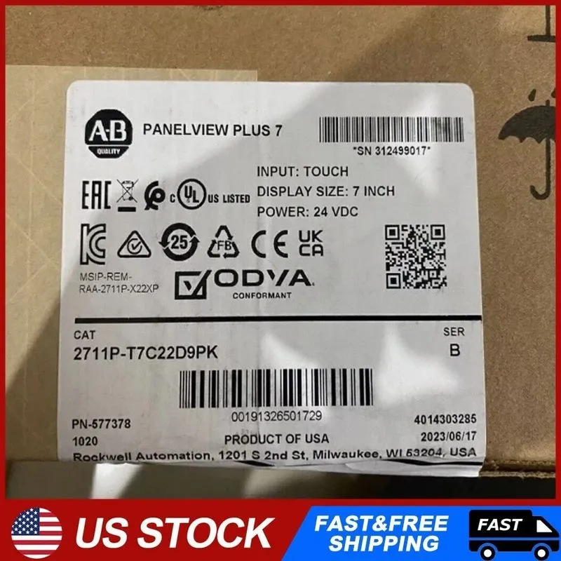 Панель оператора Allen-Bradley 2711P-T7C22D9PK SER B PanelView Plus 7 Graphic Te