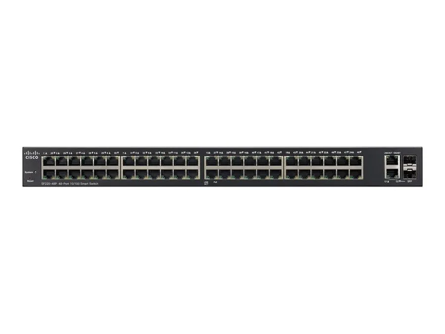 Коммутатор Cisco SF220-48P-K9-EU